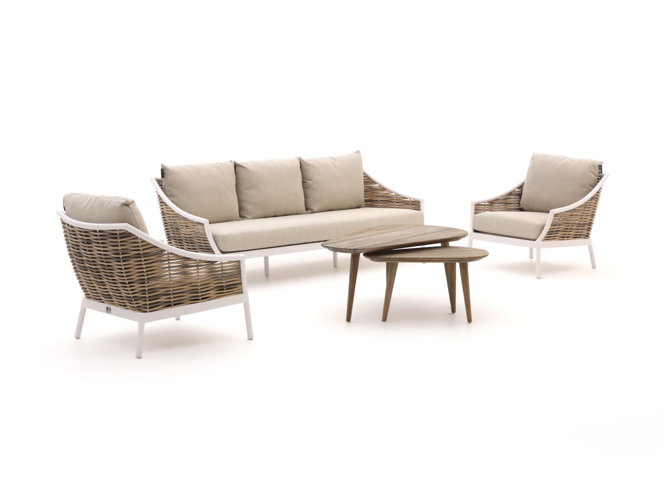Apple Bee Milou/ROUGH-K Sessel-Sofa Lounge-Set 5-teilig Weiß 0x0cm Rabatt: 19 % Unkategorisiert online kaufen
