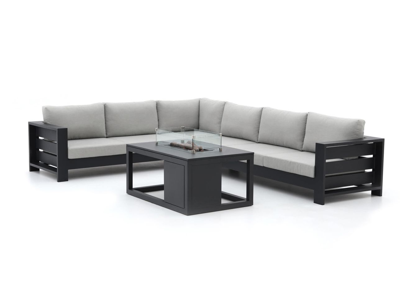 Bellagio Avolo/Cosiraw 120 cm Ecklounge-Set mit Feuertisch 3-teilig links Grau 340x265cm Rabatt: 10 % Unkategorisiert online kaufen