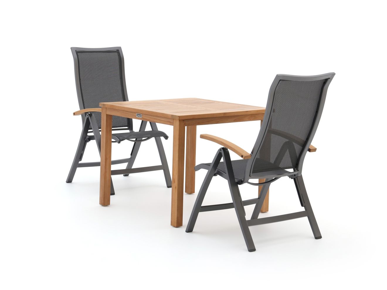 Bellagio Lugo/Liverpool 90 cm Gartenmöbel-Set 3-teilig verstelbar Grau Rabatt: 16 %
