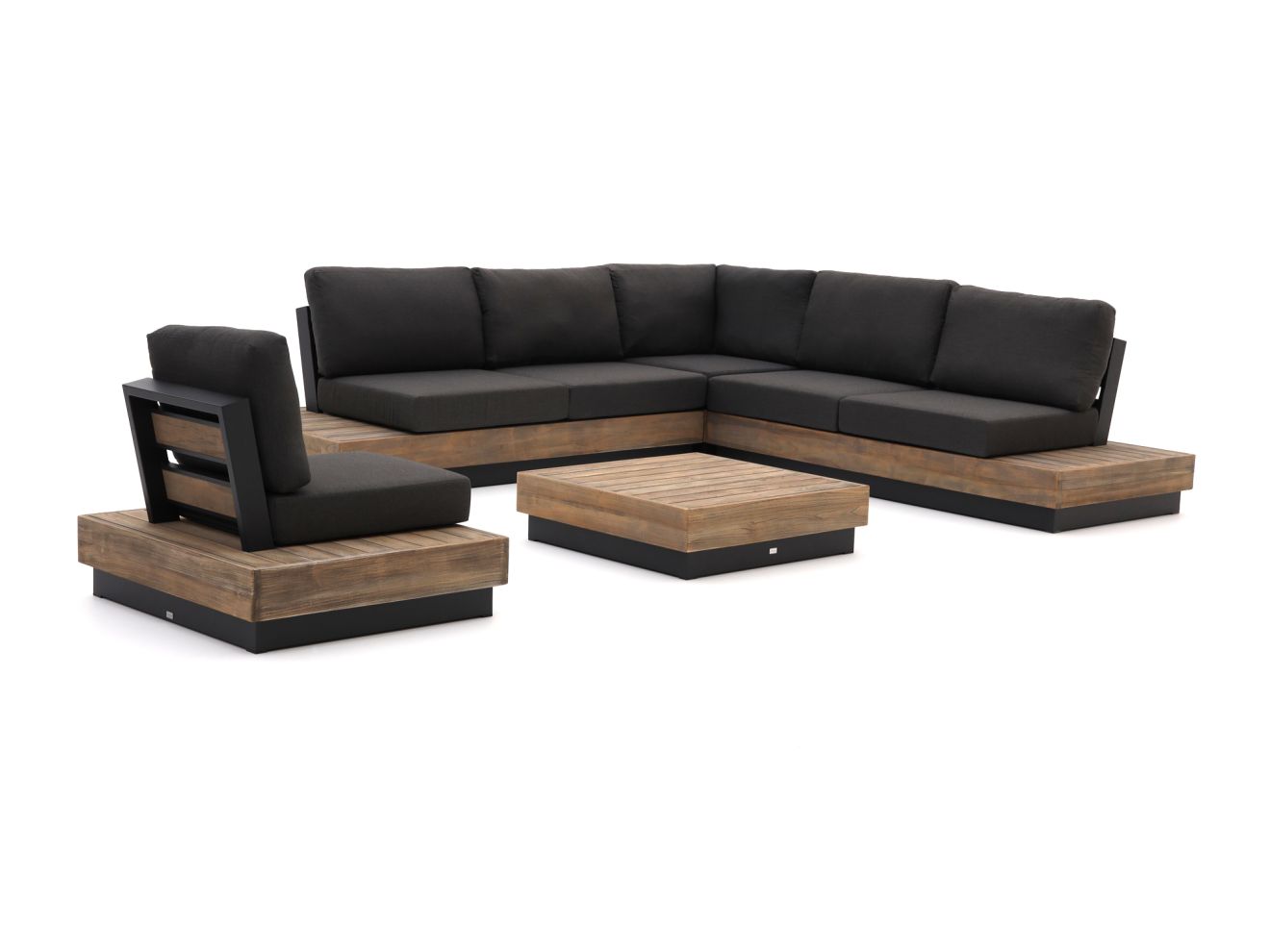 Bellagio Pilago Ecklounge-Set 5-teilig Grau 0x0cm Rabatt: 34 %