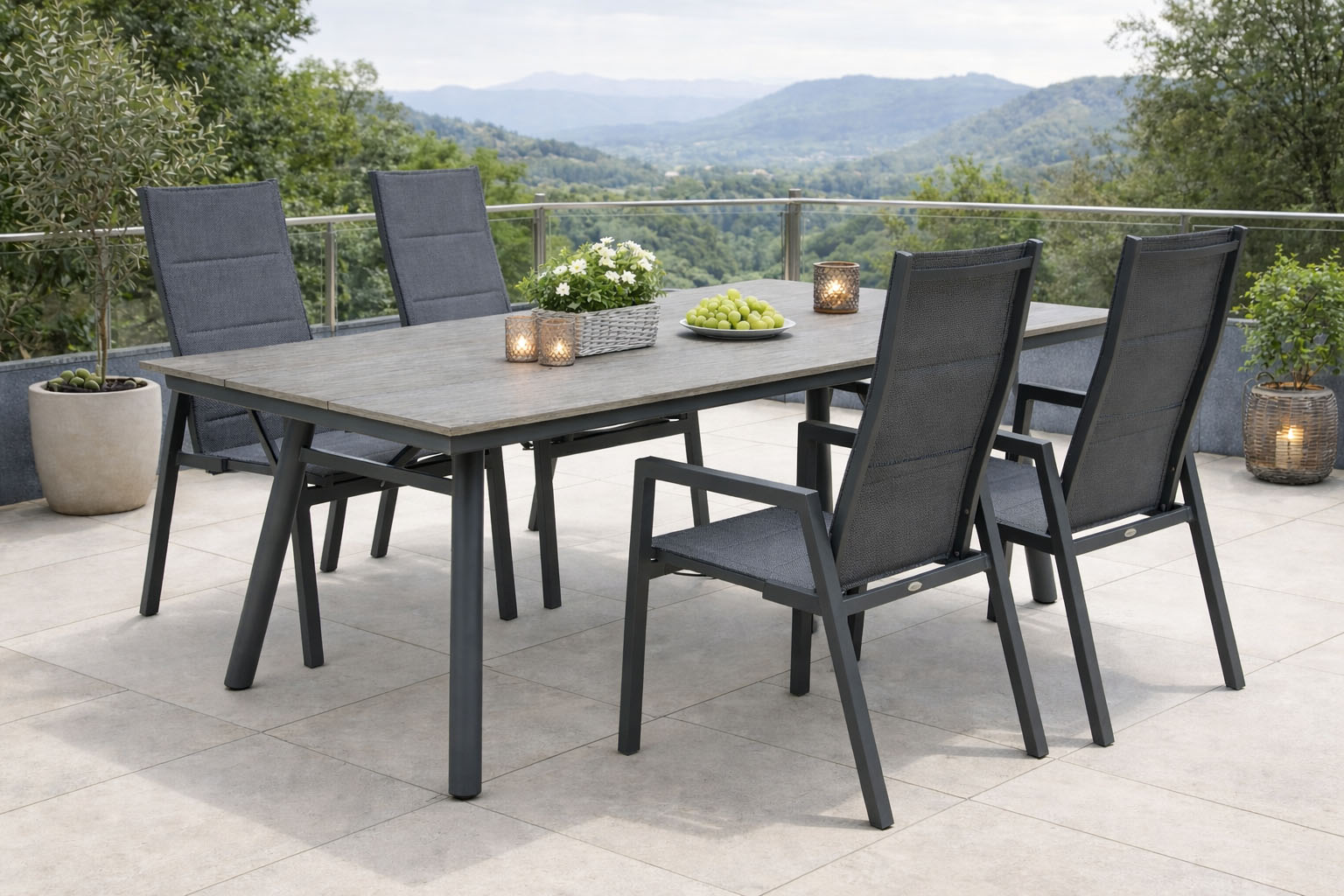 Destiny Garten-Essgruppe "COSTA HL SAN MARINO" Set, 5 tlg. Aluminium, Textilene, Polywood anthrazit Einheitsgröße Rabatt: 47 % Unkategorisiert online kaufen Destiny Garten-Essgruppe "COSTA HL SAN MARINO" Set, 5 tlg. Aluminium, Textilene, Polywood anthrazit Einheitsgröße Rabatt: 47 % Unkategorisiert online kaufen