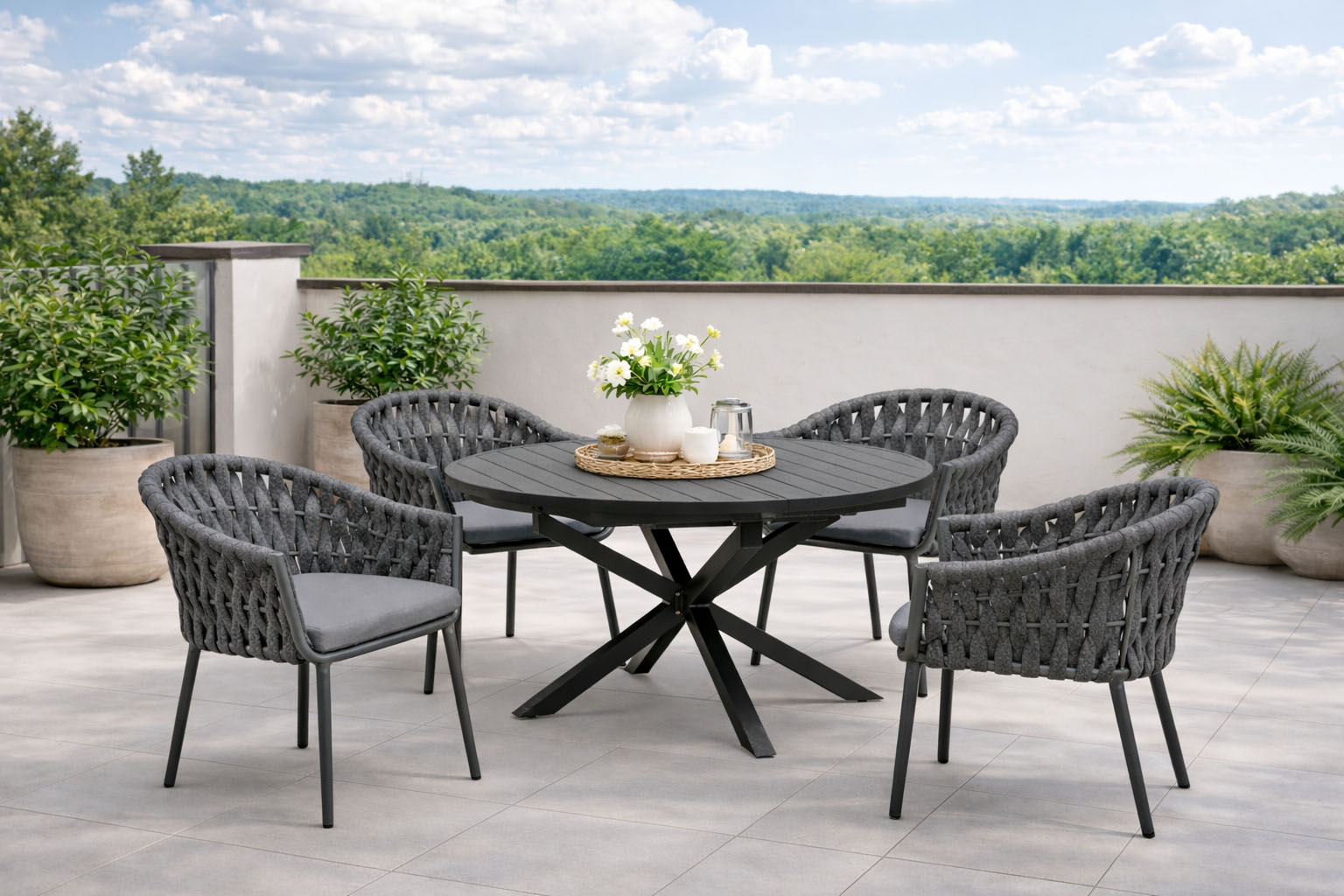 Destiny Garten-Essgruppe "MOLINO ARONA Essgruppe 4 Se + Tisch Ø145/199cm, anthrazit" Set, Aluminium, Rope anthrazit, anthrazit B/H/T: 61cm x 81cm x 62cm, Polyester Rabatt: 31 % Unkategorisiert online kaufen Destiny Garten-Essgruppe "MOLINO ARONA Essgruppe 4 Se + Tisch Ø145/199cm, anthrazit" Set, Aluminium, Rope anthrazit, anthrazit B/H/T: 61cm x 81cm x 62cm, Polyester Rabatt: 31 % Unkategorisiert online kaufen
