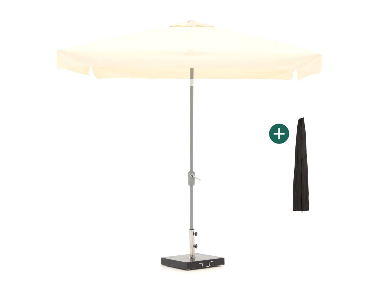 Shadowline Aruba Sonnenschirm 250x250 cm Weiß Rabatt: 18 % Unkategorisiert online kaufen