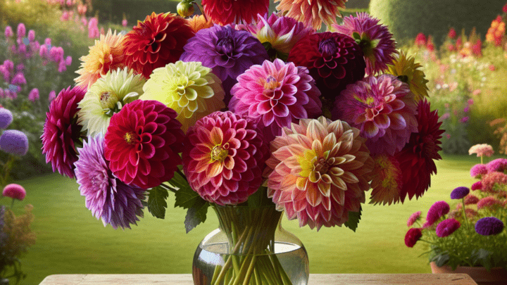 Gartenblumen für die Vase: Der Charme der Dahlien