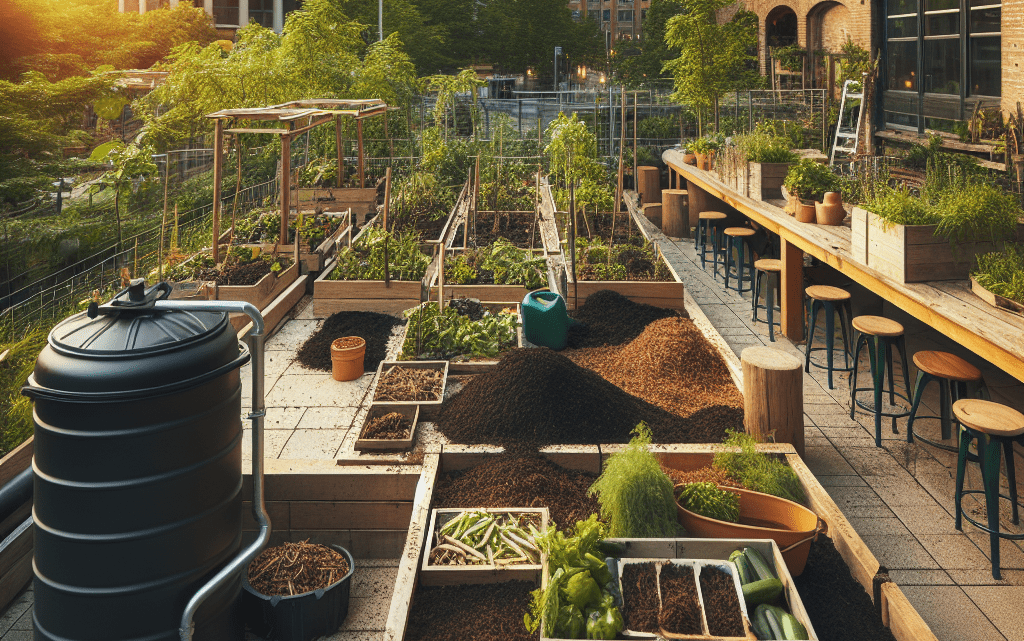 Die Kunst des Kompostierens: So stellen Sie genug Kompost für Ihren Garten her