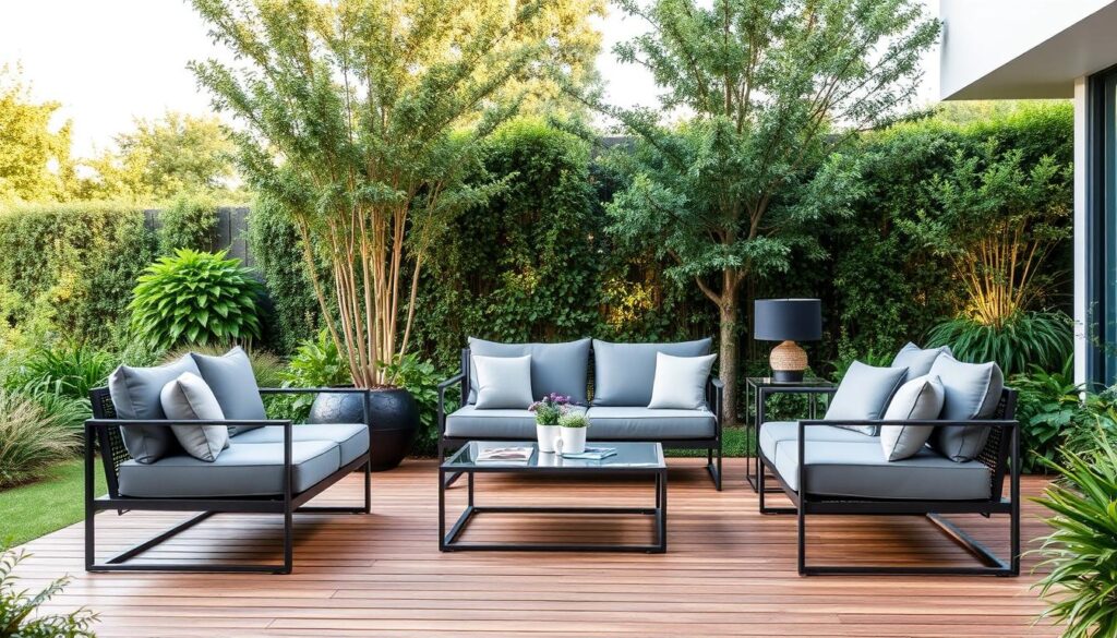 Moderne Gartenmöbel Lounge Set