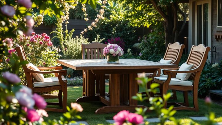 Garten Tisch Set – Hochwertige Gartenmöbel für draußen