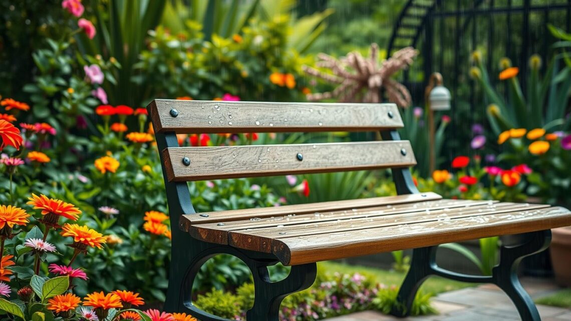 Gartenbank wetterfest – Für jedes Wetter geeignet