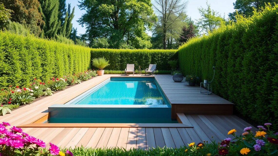 DIY Pool bauen: So gelingt der Garten-Badespaß