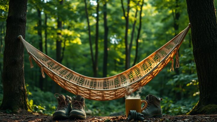 Hängematte selber bauen – DIY Anleitung für zuhause