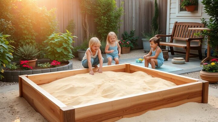 Sandkasten selber bauen: Schritt-für-Schritt Anleitung