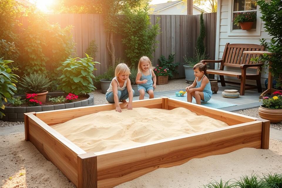 Sandkasten selber bauen: Schritt-für-Schritt Anleitung
