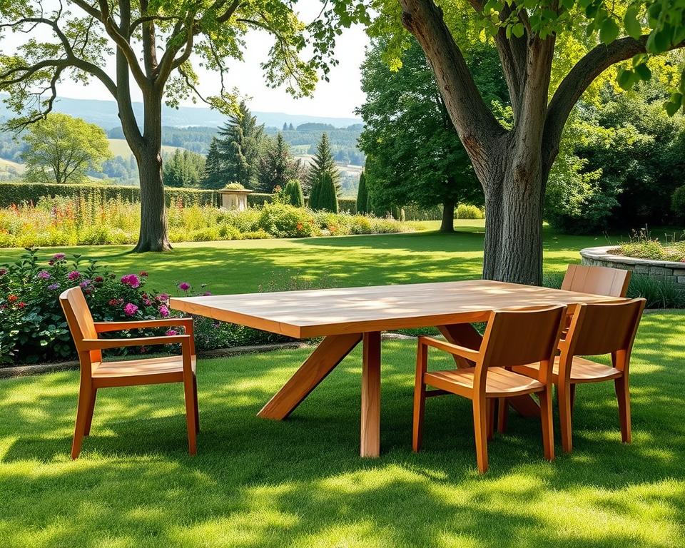 Akazienholz Gartenmöbel Vorteile