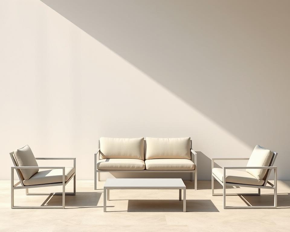 Aluminium Gartenmöbel Design