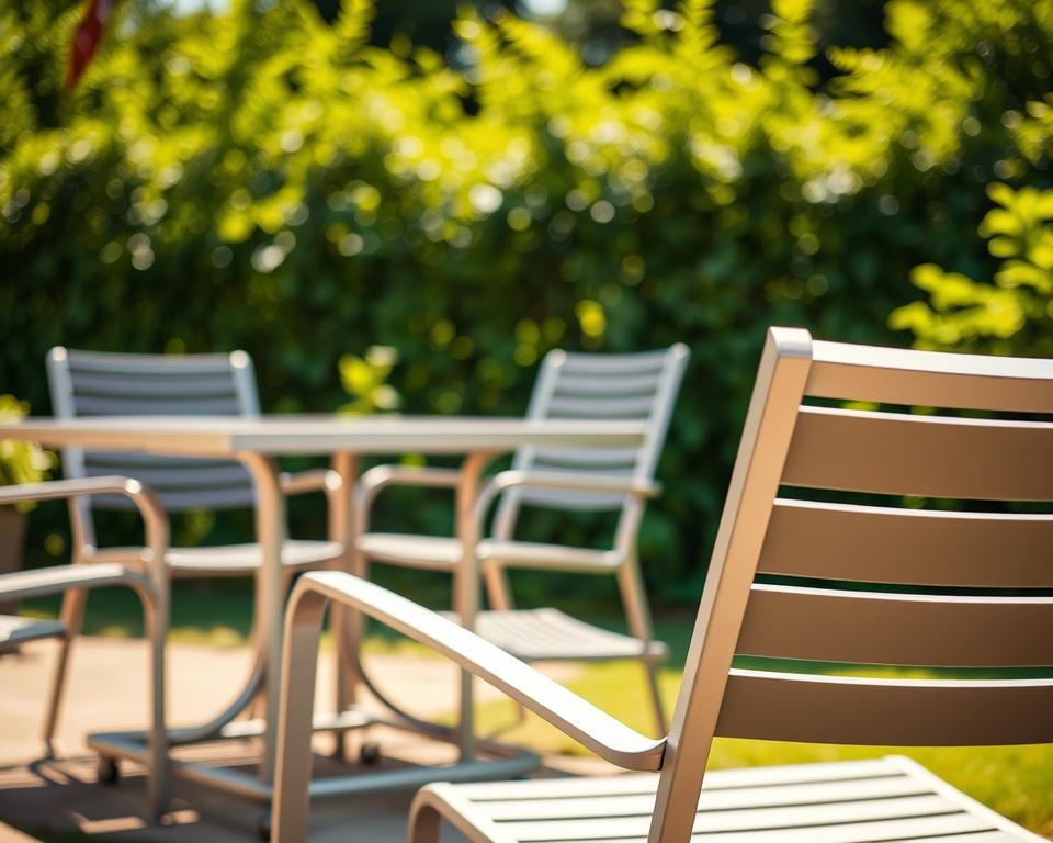 Aluminium Gartenmöbel Gewicht und Kosten