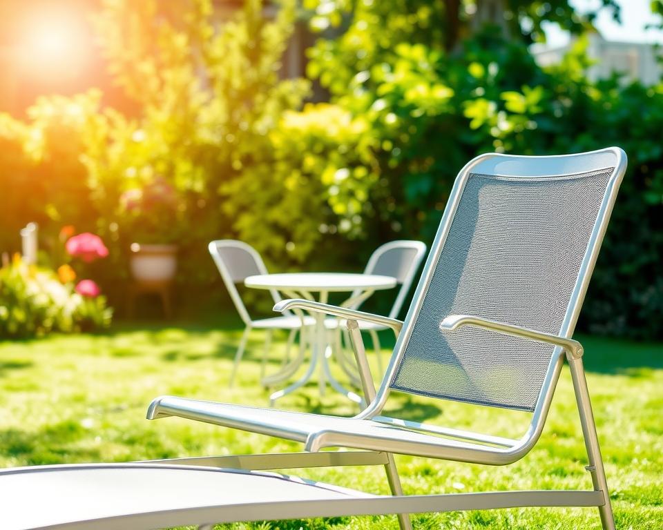 Aluminium Gartenmöbel Temperaturempfindlichkeit