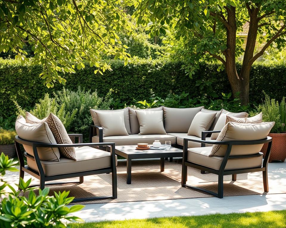 Ergonomische Gartenmöbel Komfort