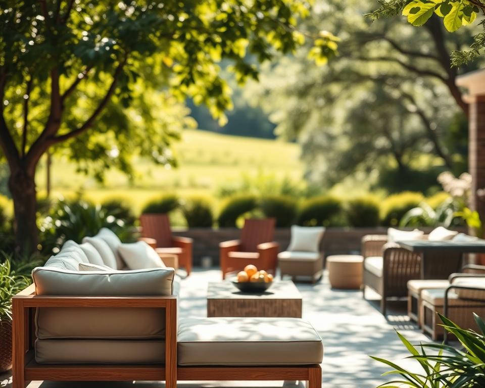 Gartenmöbel Materialien Vergleich