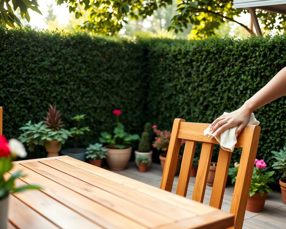 Gartenmöbel Pflege und Reinigung Gartenmöbel Pflege und Reinigung