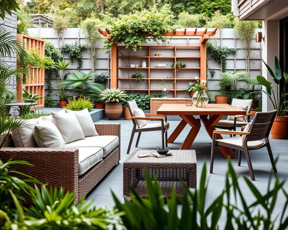 Gartenmöbel Trends 2024