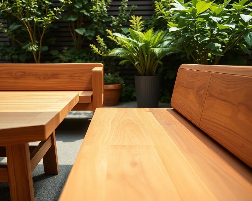 Nachhaltiges Akazienholz Gartenmöbel