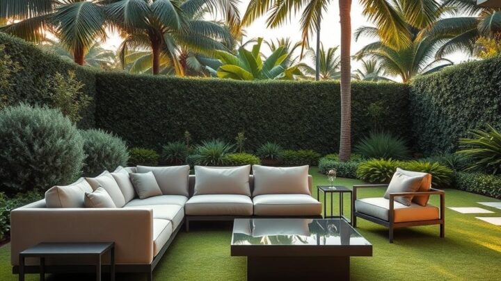 Lounge Set für Garten – Outdoor Komfort & Entspannung