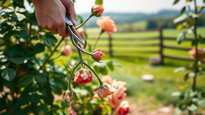 Verblühte Rosen schneiden: Anleitung und Tipps