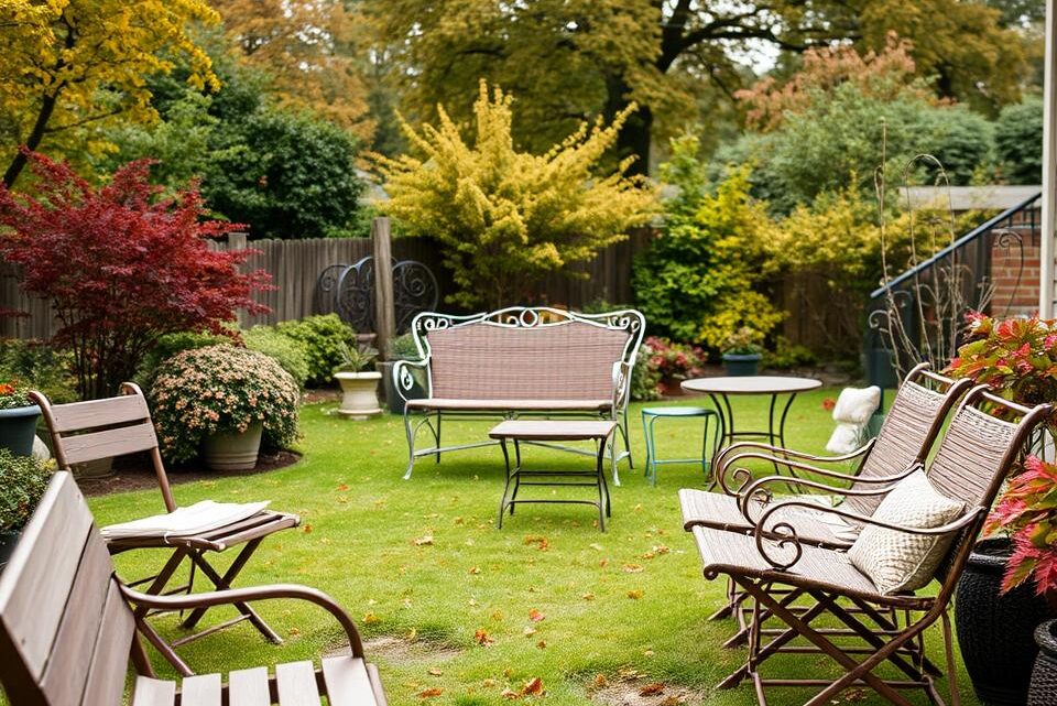 Wann stellt man Gartenmöbel rein?