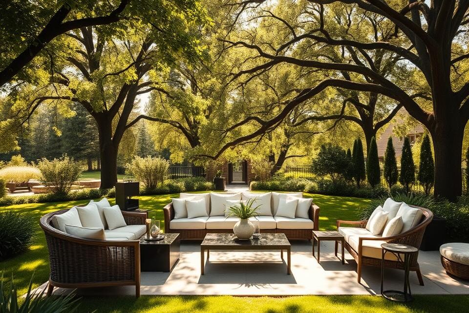 Welche Luxusmarken für Gartenmöbel gibt es?