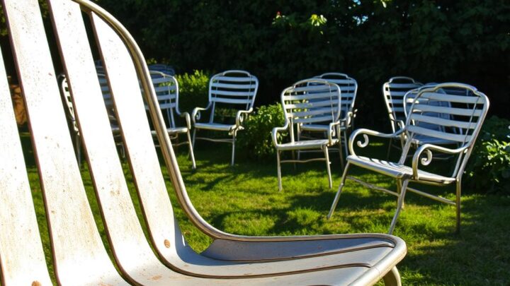 Welche Nachteile haben Gartenmöbel aus Aluminium?