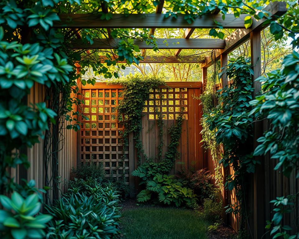 Garten Sichtschutz Konstruktionen