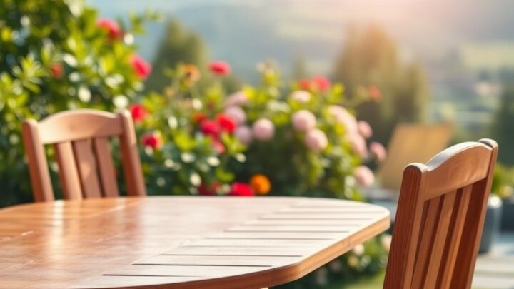 Gartenmöbel Reinigung – Tipps für strahlende Möbel