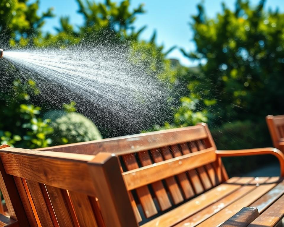 Gartenmöbel Reinigung Hochdruckreiniger