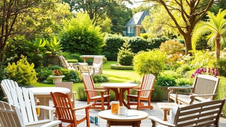 Gartenmöbel streichen – Schritt für Schritt Anleitung