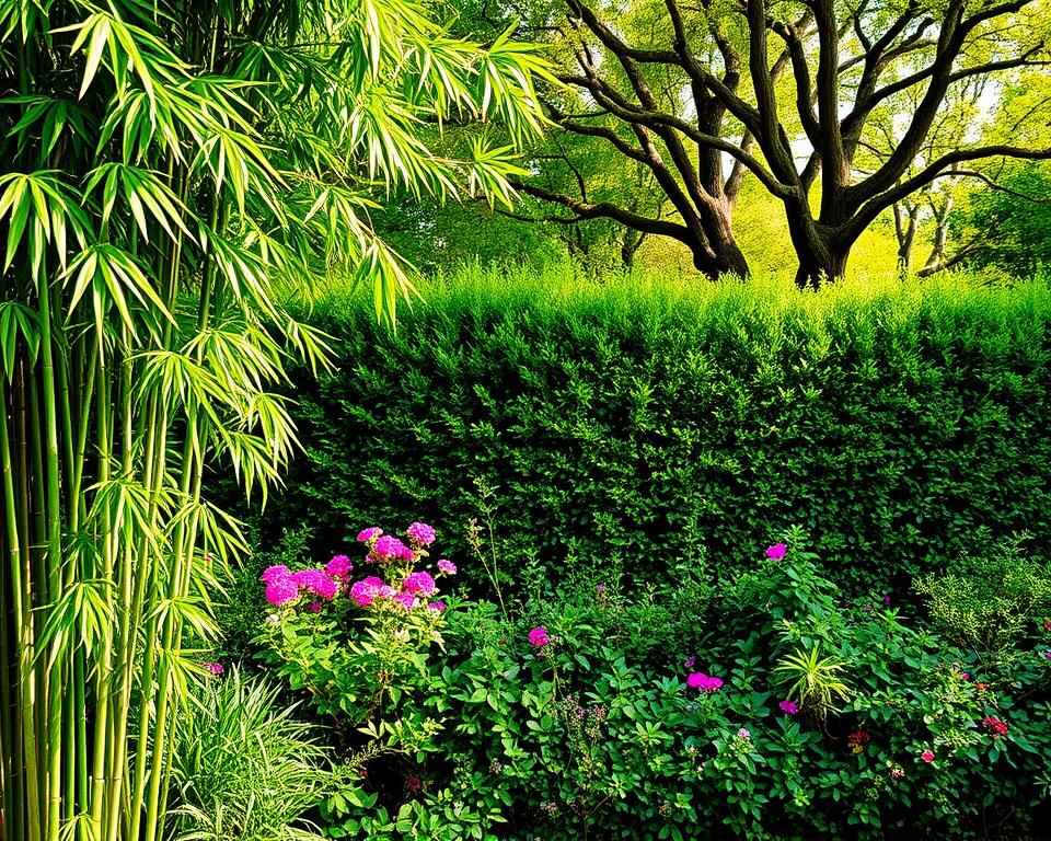 Natürlicher Sichtschutz im Garten