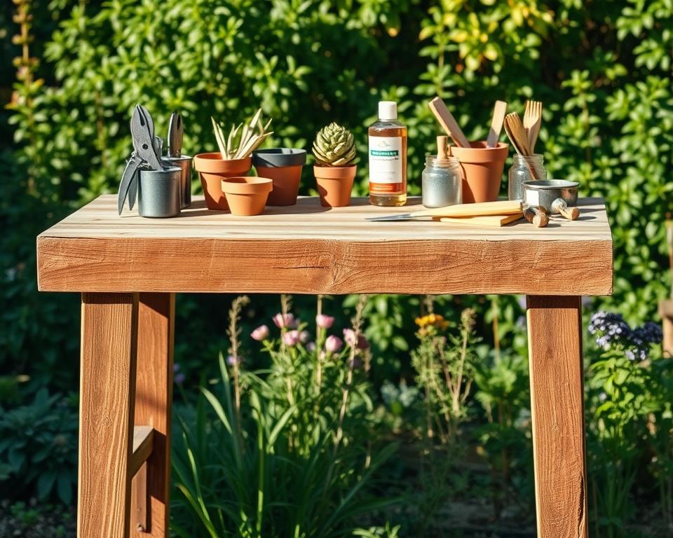 Holzschutz Pflanztisch Pflege Holzschutz Pflanztisch Pflege