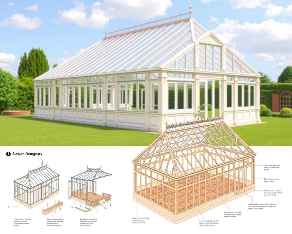 Orangerie Bauanleitung Schritt für Schritt
