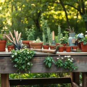 pflanztisch selber bauen landlust