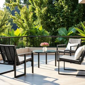 Wetterfeste Gartenmöbel für Terrasse und Balkon