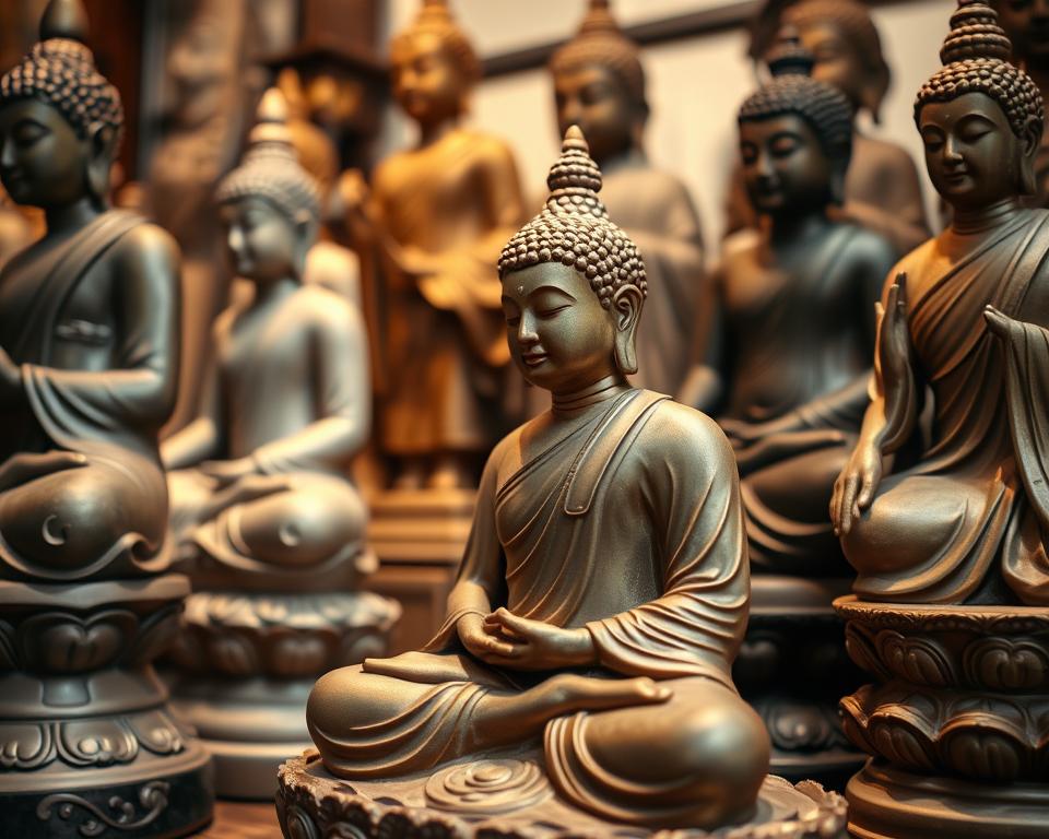 Regionale Buddha-Figuren Stile Regionale Buddha-Figuren Stile