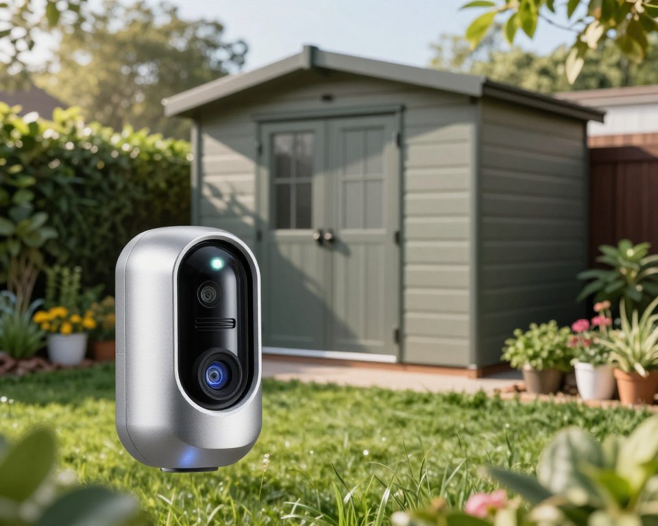 Bewegungsmelder und Einbruchschutz für Gartenhäuser