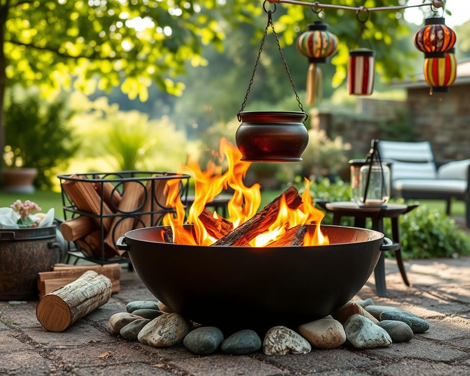 Feuerschale Erweiterung Zubehör