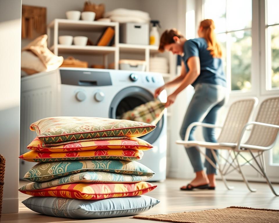 Garten Polsterstühle Reinigung