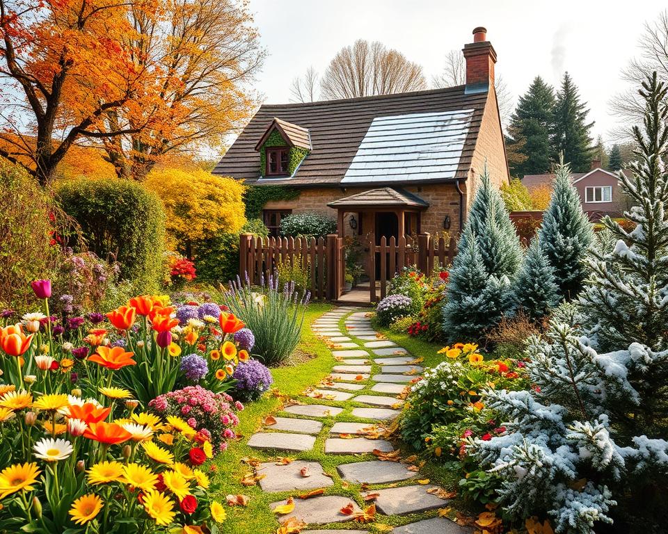Jahreszeiten Pflege Cottage Garten