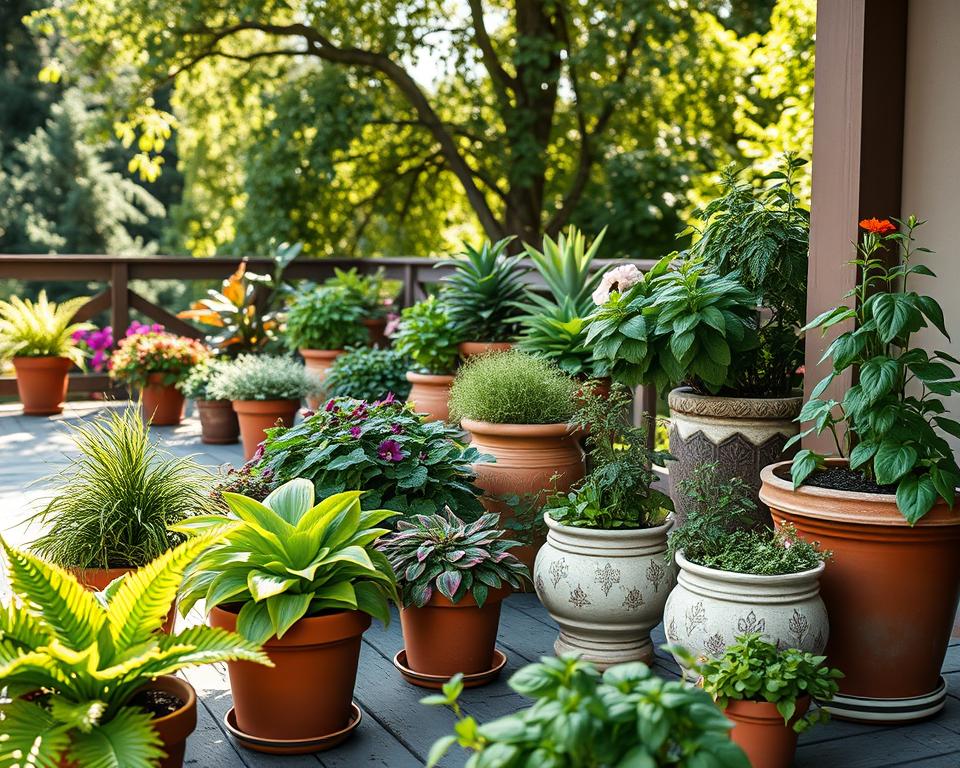 Kübelpflanzen für Halbschatten Kübelpflanzen für Halbschatten