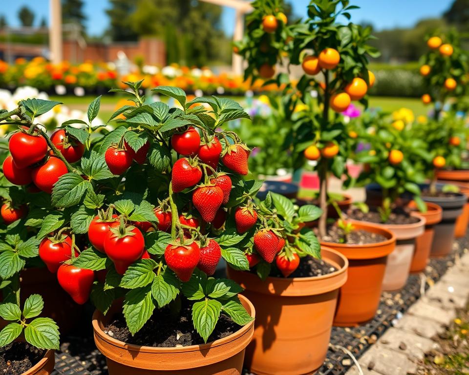 Kübelpflanzen mit essbaren Früchten Kübelpflanzen mit essbaren Früchten