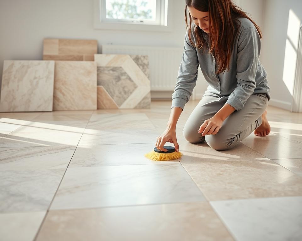 Natursteinfliesen reinigen Anleitung