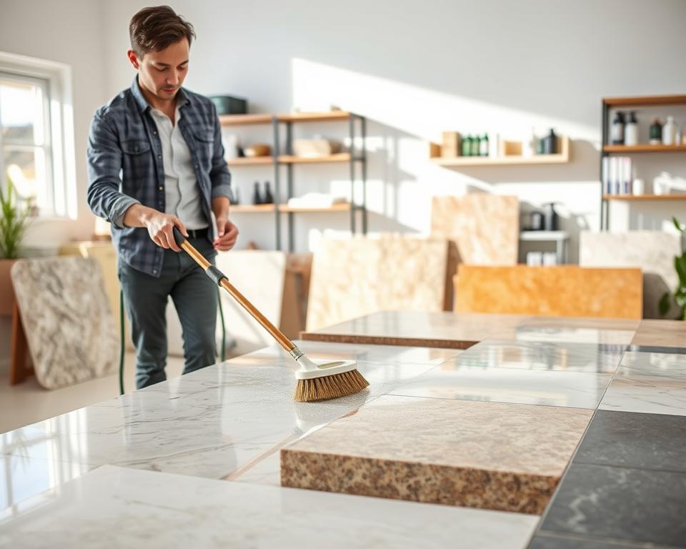 Professionelle Naturstein Grundreinigung Techniken