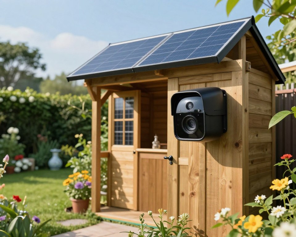 Solarkameras für Gartenhäuser