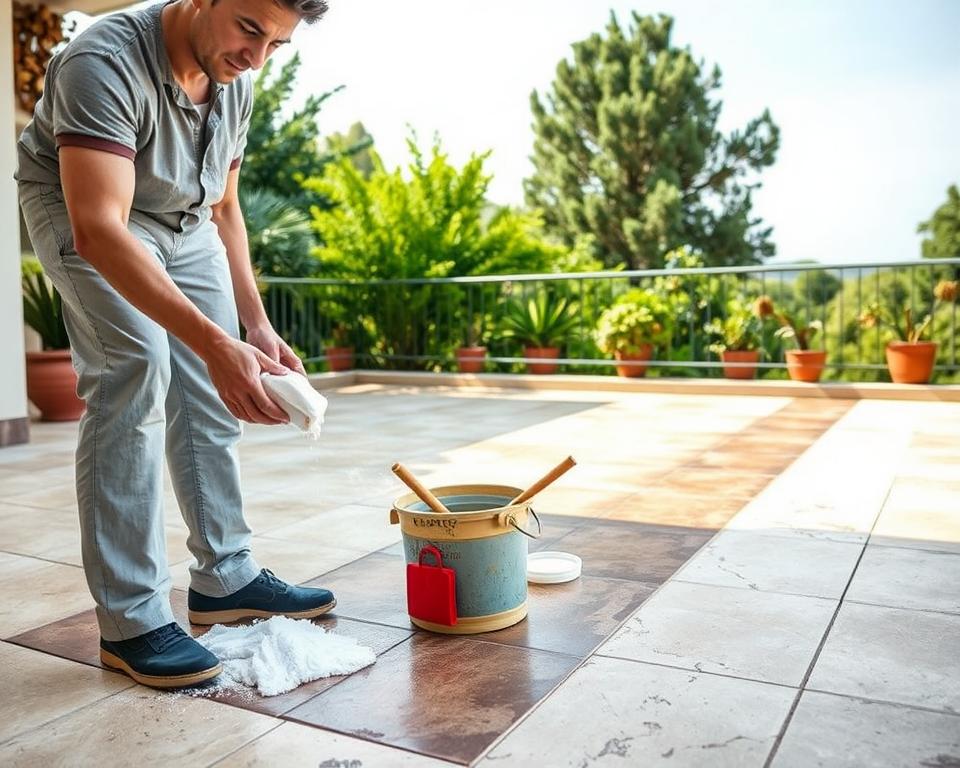 Terrassenreinigung Fehler vermeiden